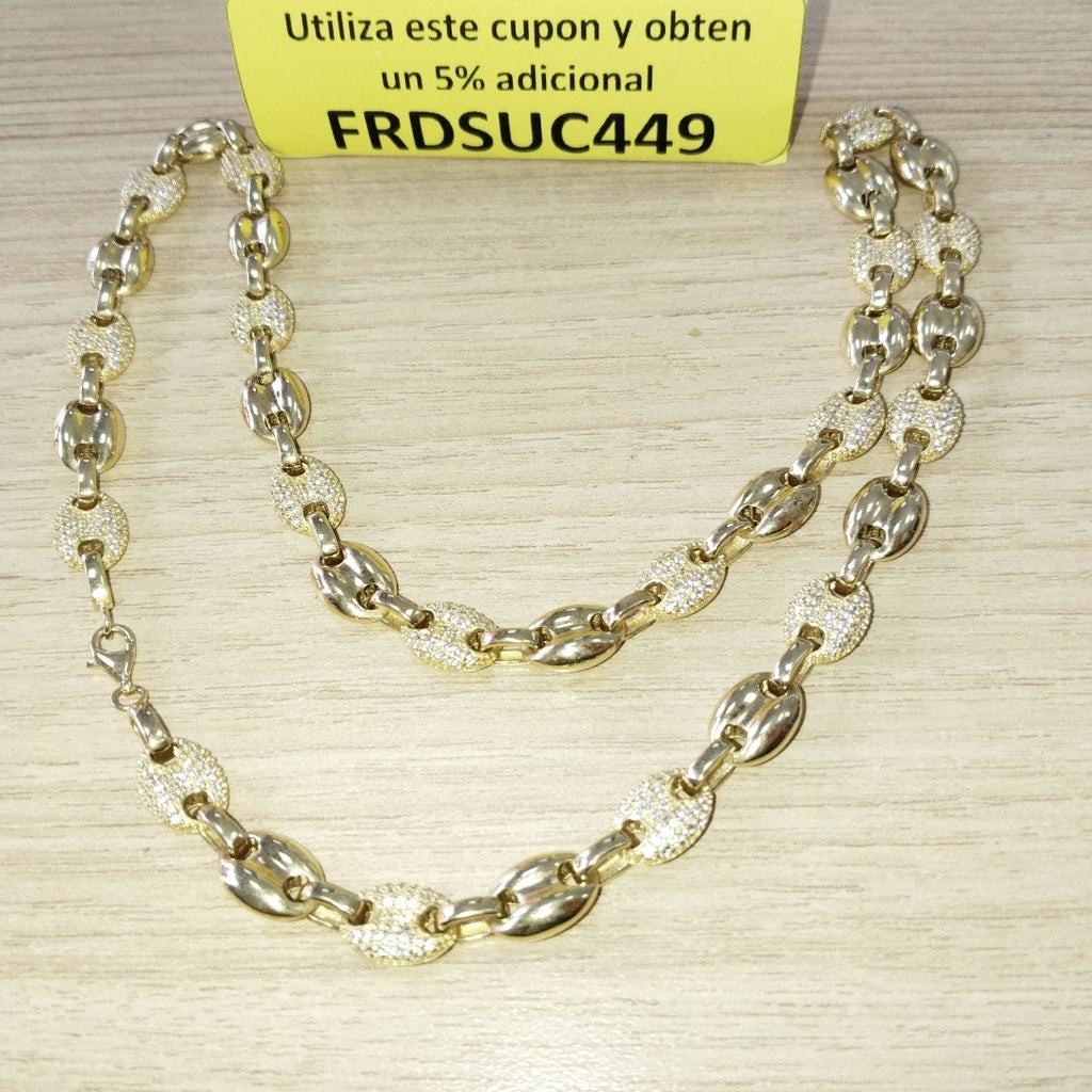 GARGANTILLA ORO 14 K 35.1 GRMS (SEMINUEVO)