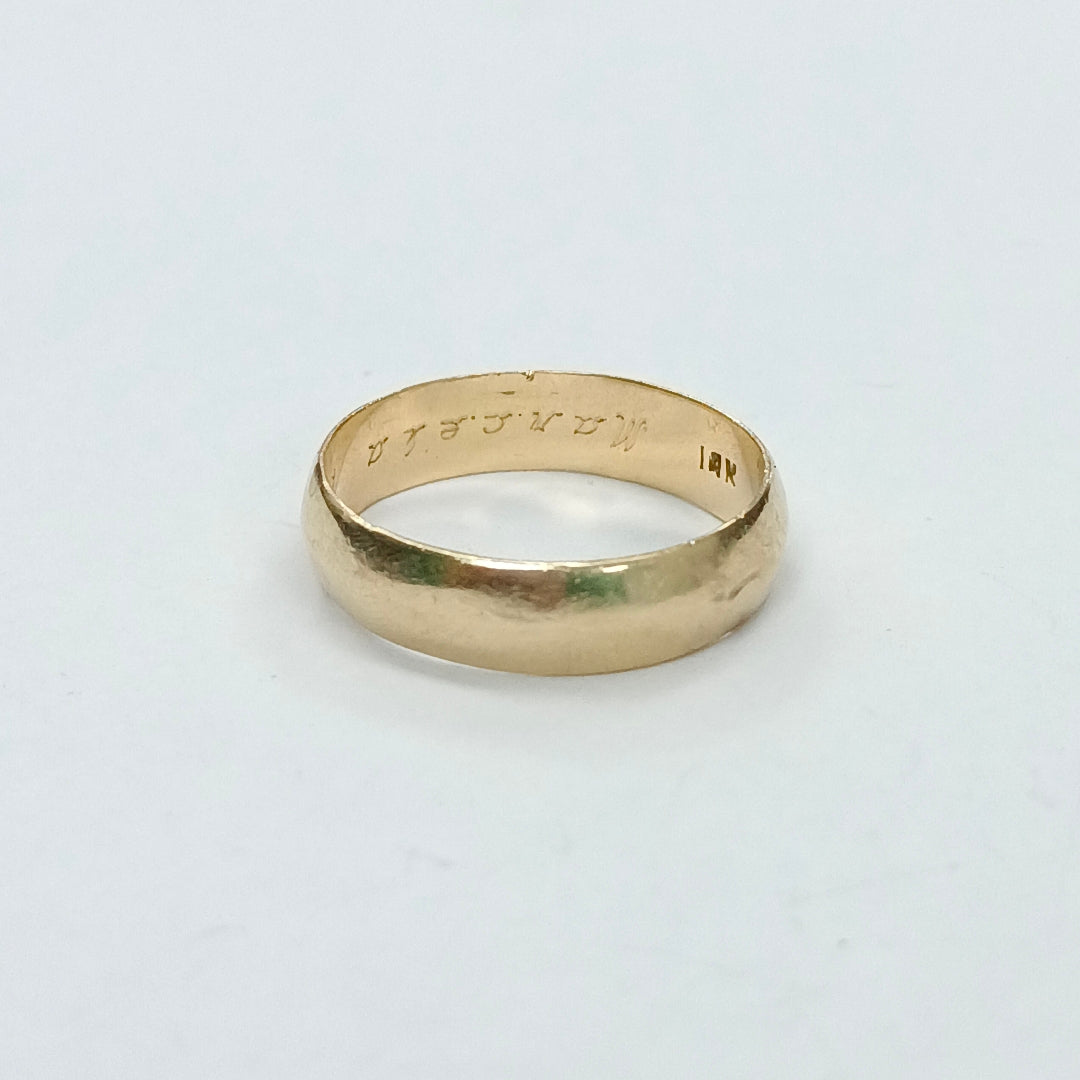 ARGOLLA ORO 14 K 4,30 GRMS (SEMINUEVO)