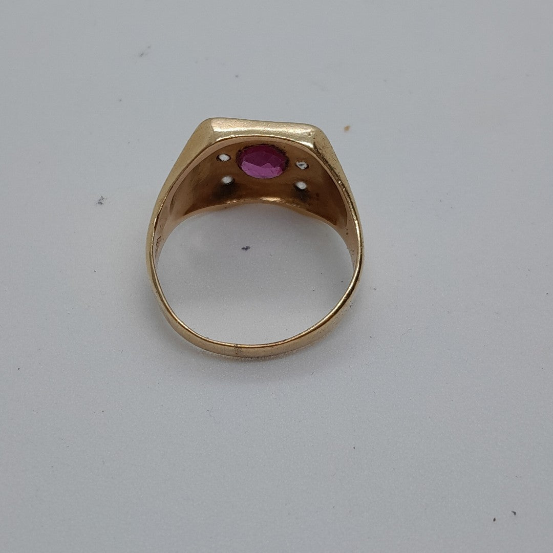ANILLO ORO 14 K 6.1 GRMS (SEMINUEVO)