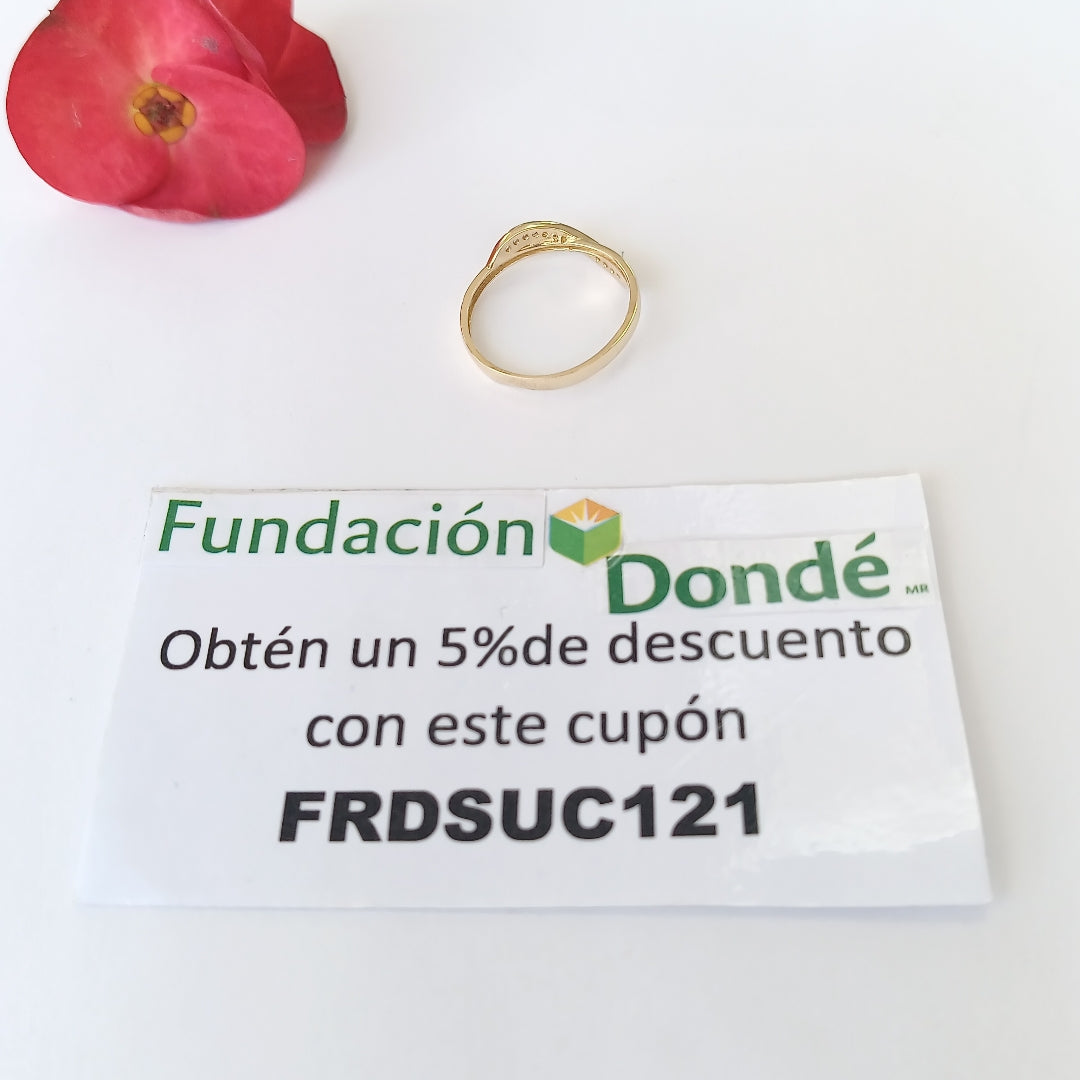 ANILLOS DAMA ORO 14K 1.3 (NUEVO)