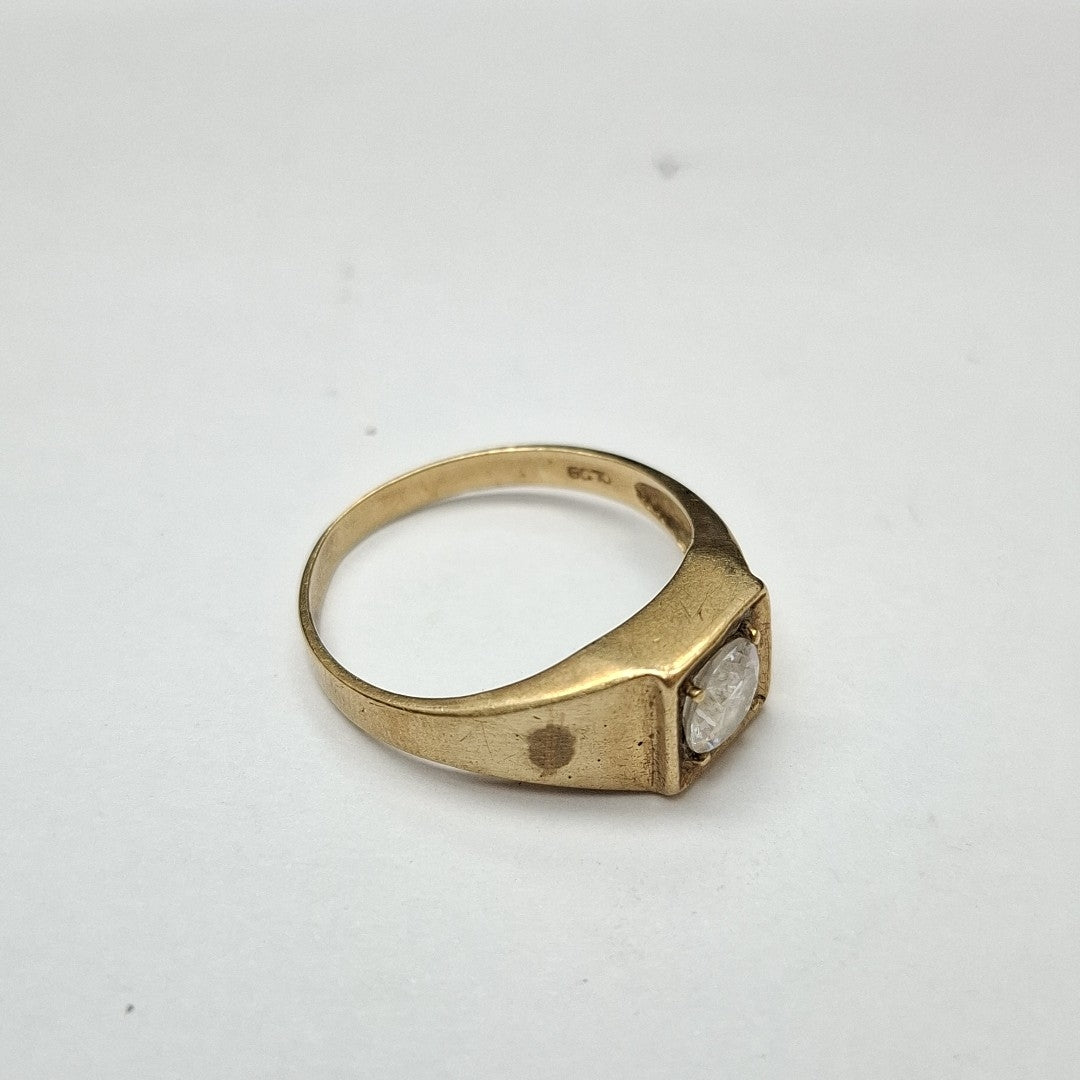 ANILLO ORO 10 K 3,30 GRMS (SEMINUEVO)