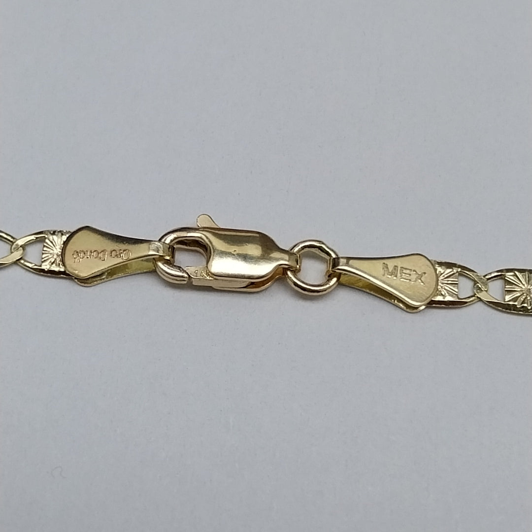 CADENAS GUCHI ORO 14K 55 CM 7.1 GR (NUEVO)