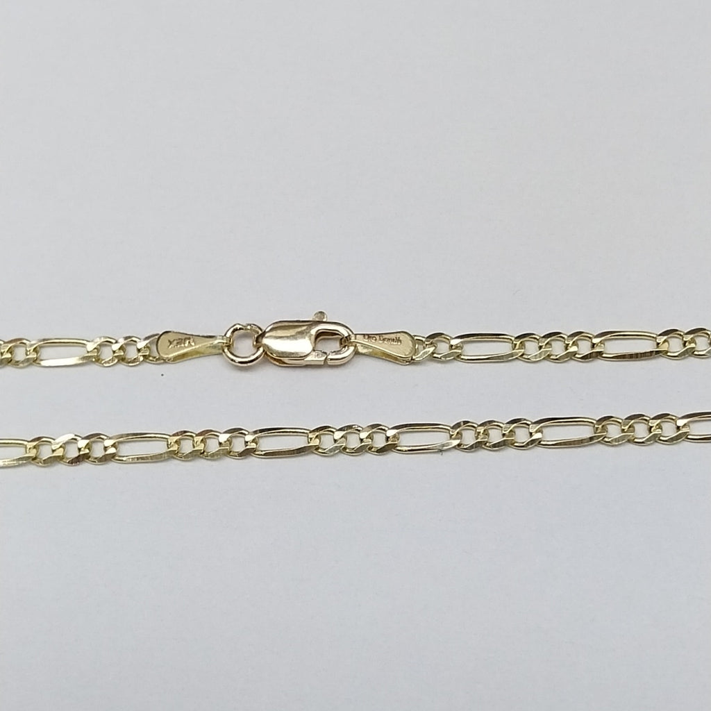 CADENAS 3X1 ORO 14K 55 CM 5.1 GR (NUEVO)