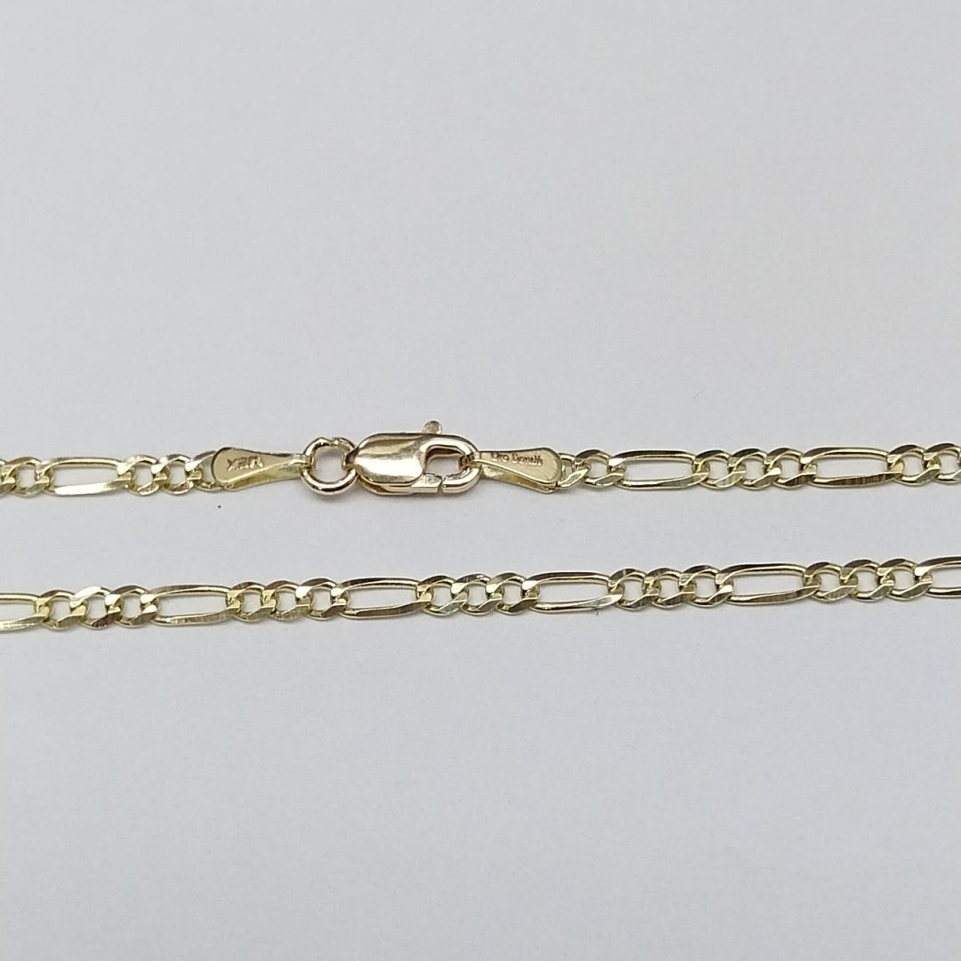 CADENAS 3X1 ORO 14K 55 CM 5.1 GR (NUEVO)