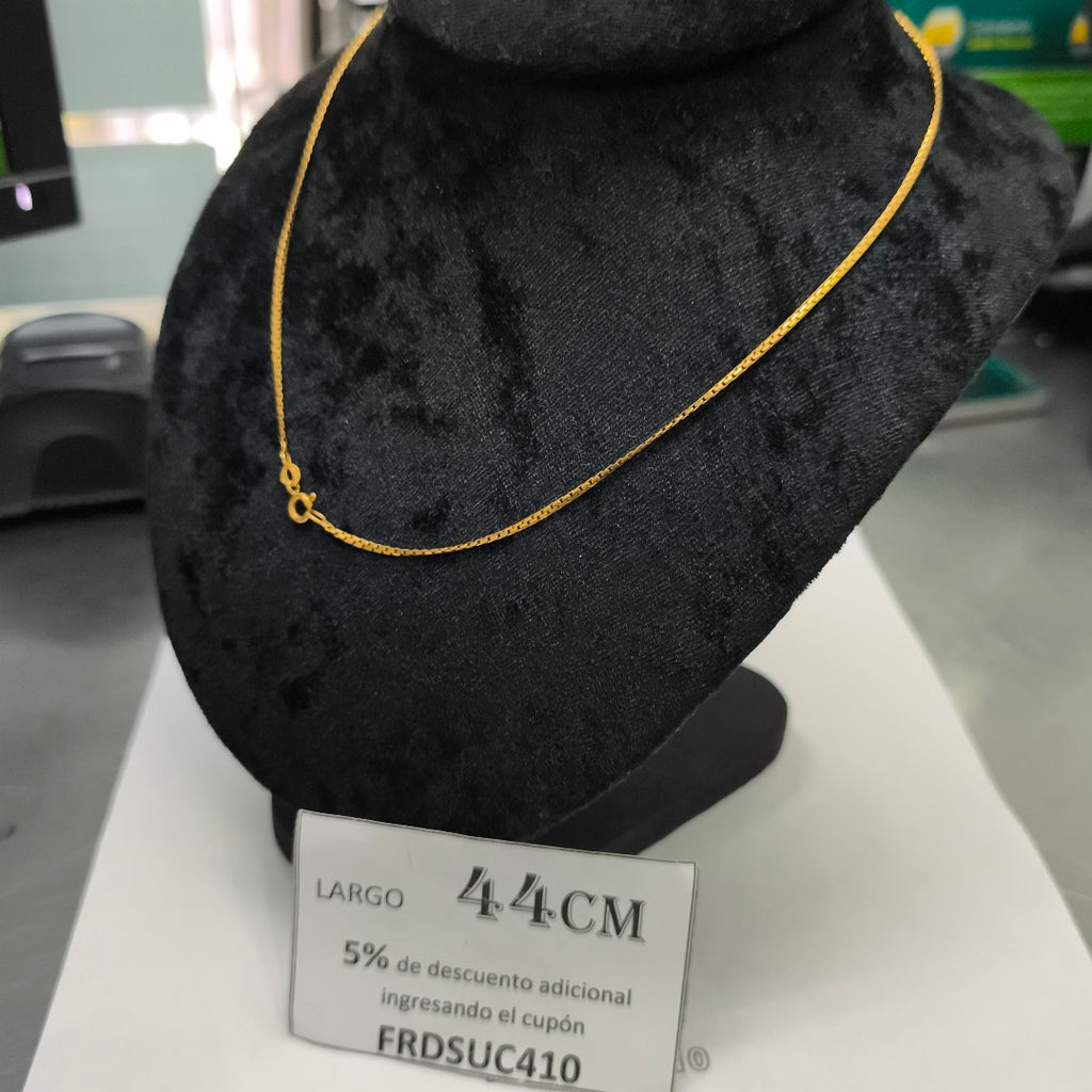 CADENA ORO 18 K 5.2 GRMS (SEMINUEVO)