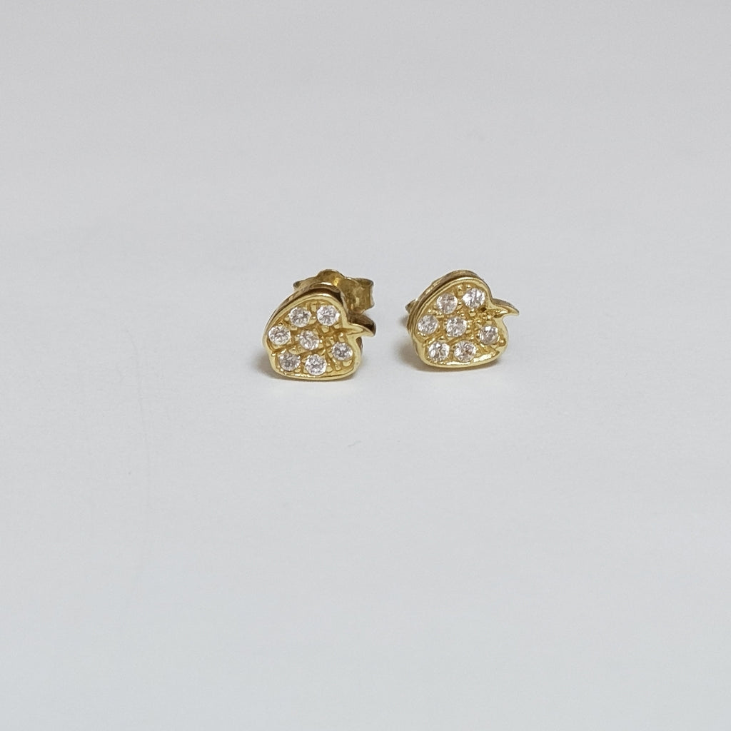 BROQUELES PAR ORO 14 K 1,70 GRMS (SEMINUEVO)