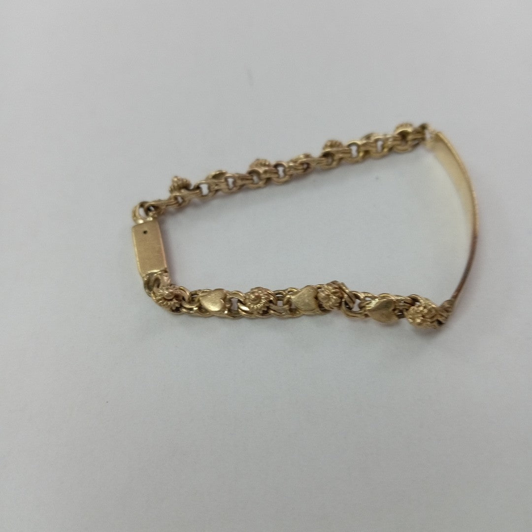 ESCLAVA ORO 10 K 4.8 GRMS (SEMINUEVO)
