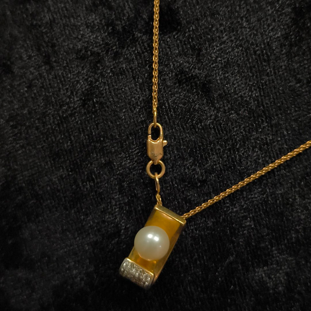 GARGANTILLA ORO 14 K 6.3 GRMS (SEMINUEVO)