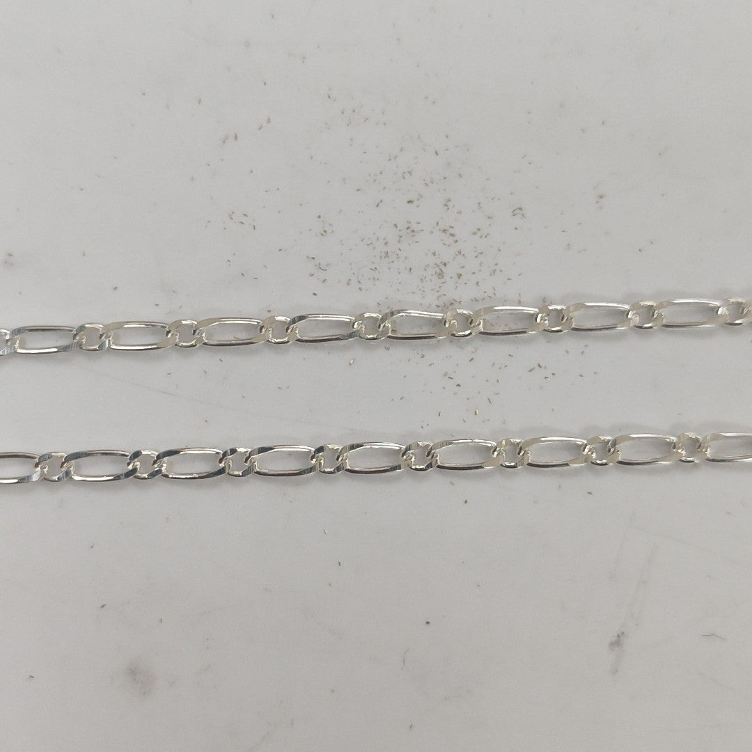 CADENA TEJIDO 1X1 PLATA .925 55 CM 3.2 GR (NUEVO)
