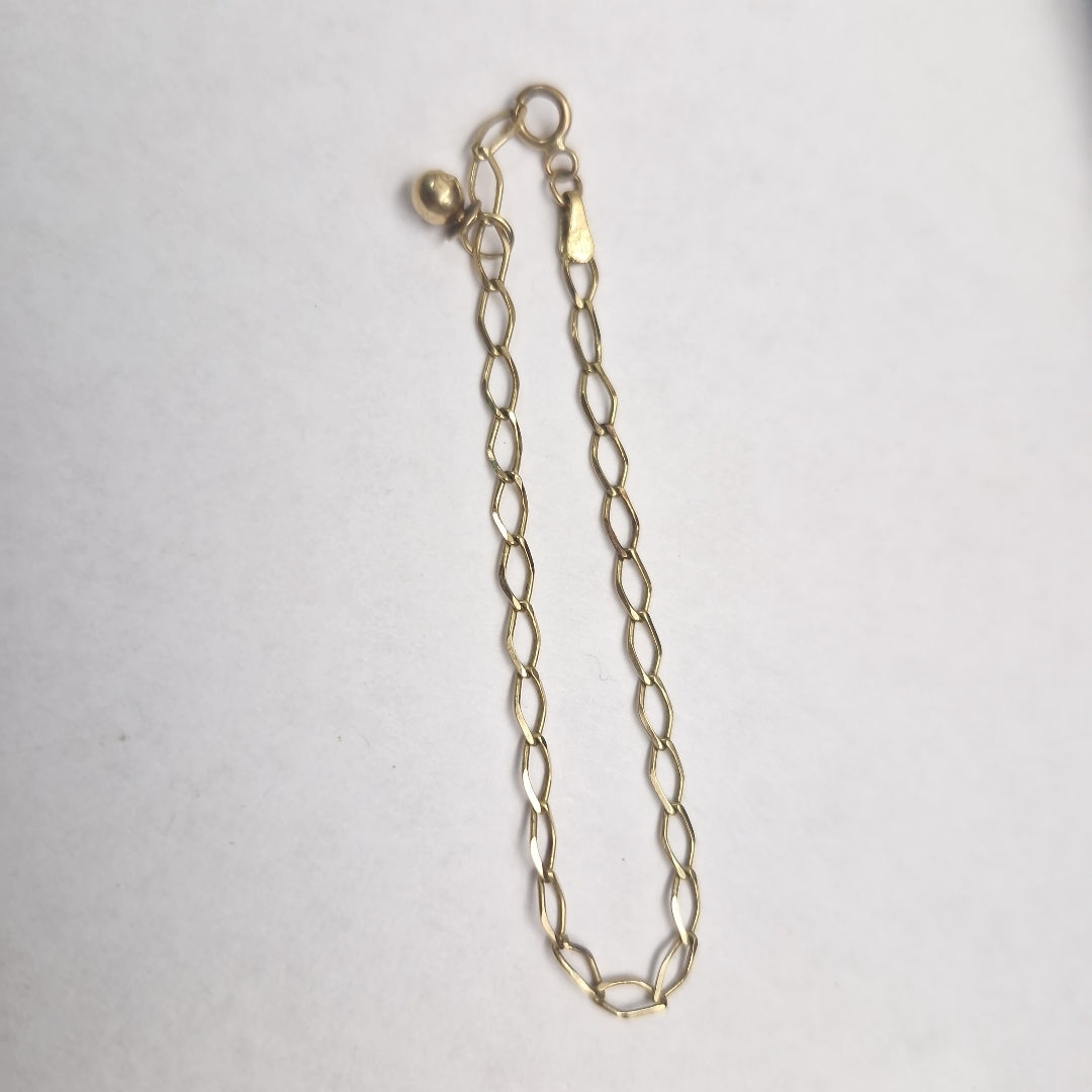 PULSERA ORO 10 K 0.9 GRMS (SEMINUEVO)