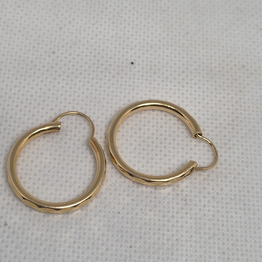 ARRACADAS PAR ORO 14 K 2.9 GRMS (SEMINUEVO)