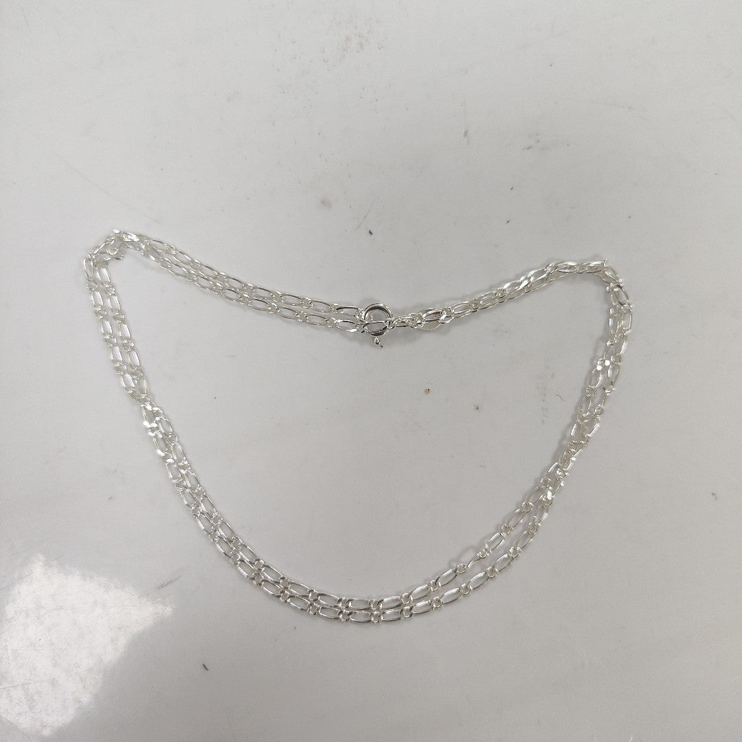 CADENA TEJIDO 1X1 PLATA .925 55 CM 3.3 GR (NUEVO)