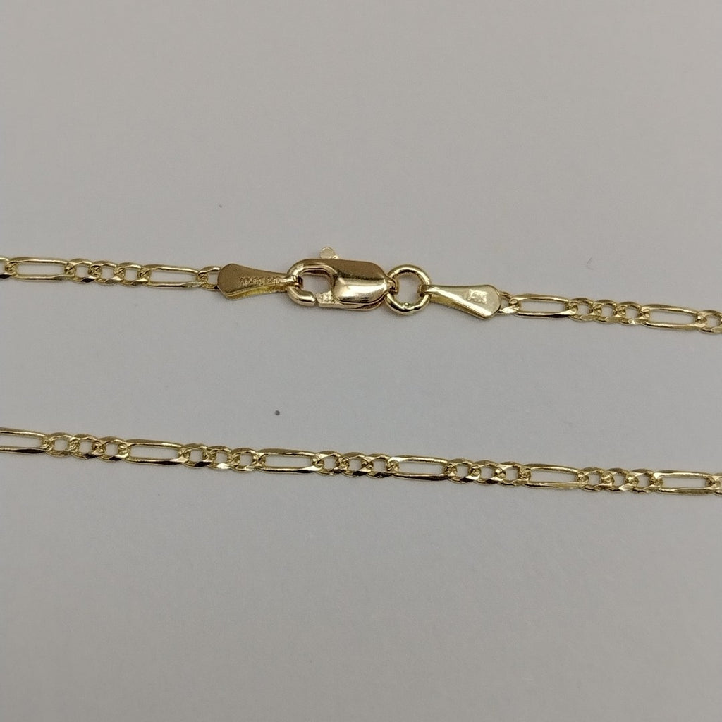 CADENAS 3X1 ORO 14K 55 CM 3.7 GR (NUEVO)