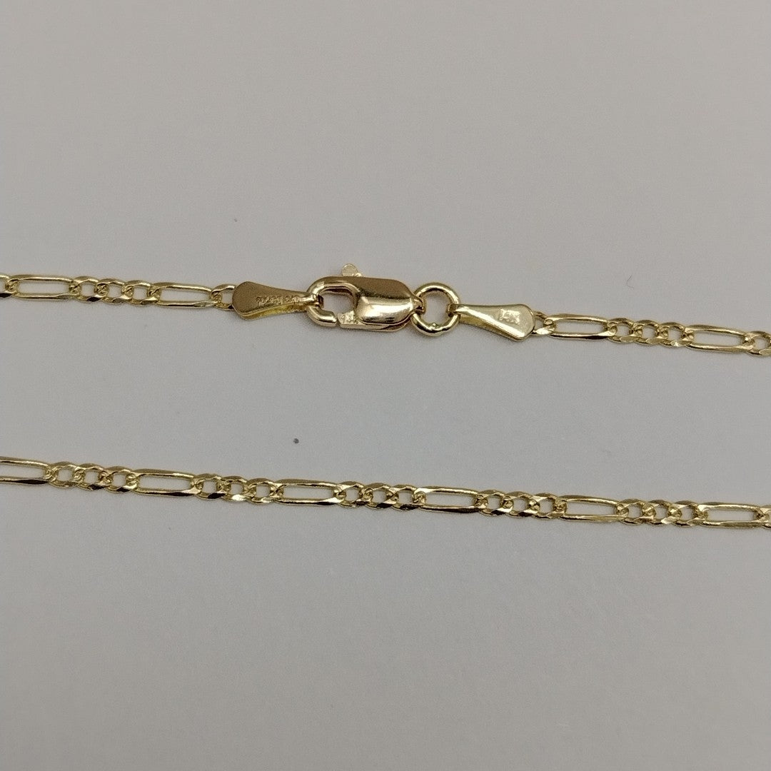 CADENAS 3X1 ORO 14K 55 CM 3.7 GR (NUEVO)