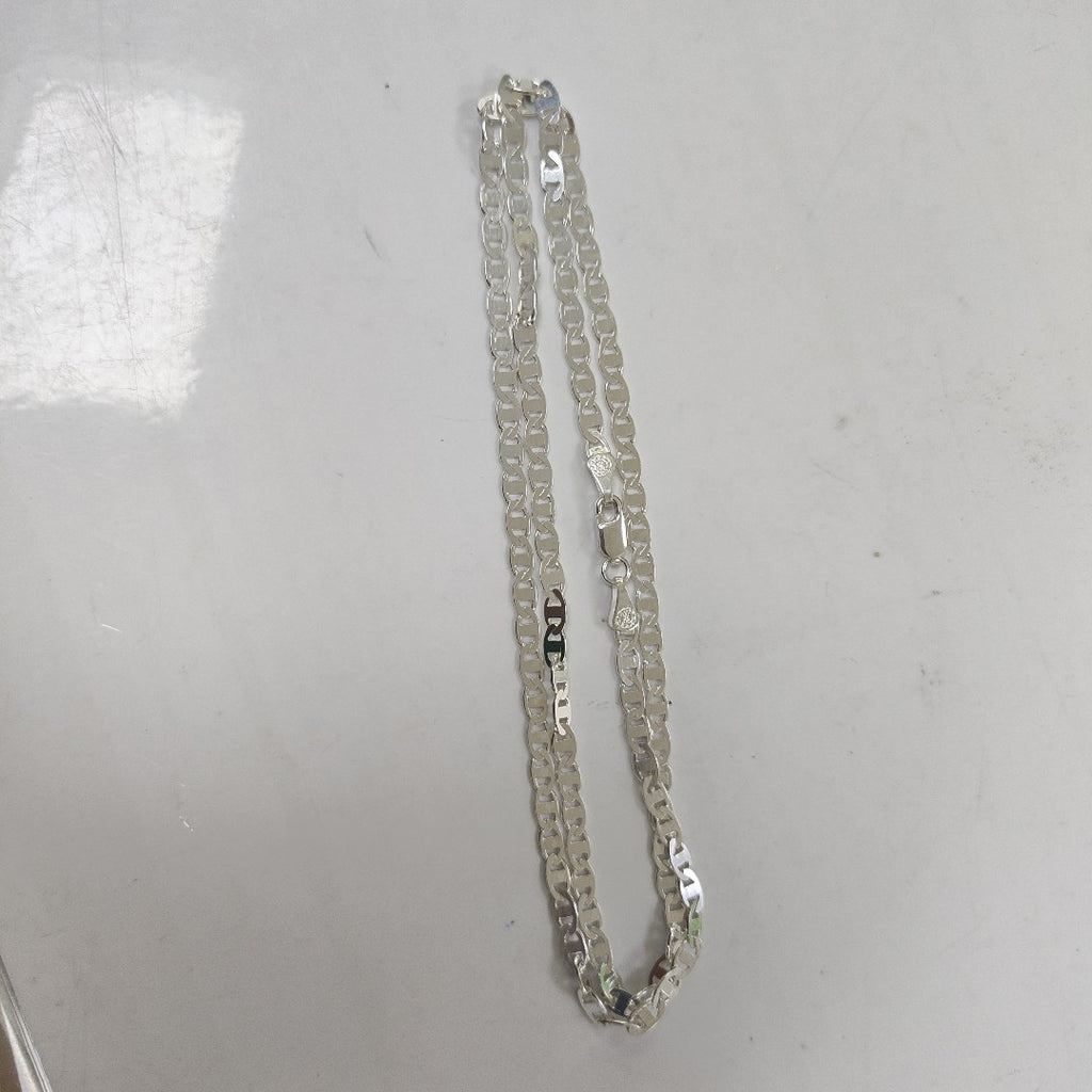 CADENA TEJIDO GUCHI PLATA .925 55 CM 8.7 GR (NUEVO)