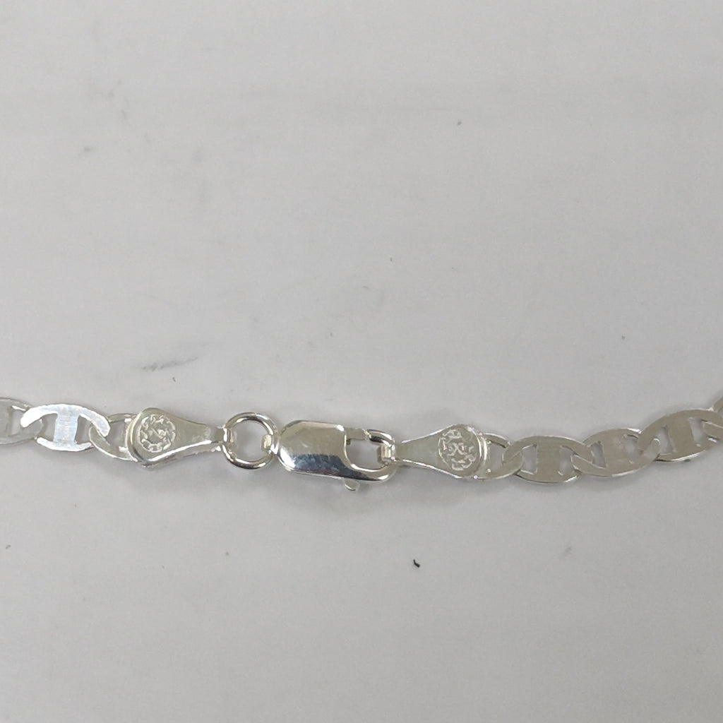 CADENA TEJIDO GUCHI PLATA .925 55 CM 8.5 GR (NUEVO)