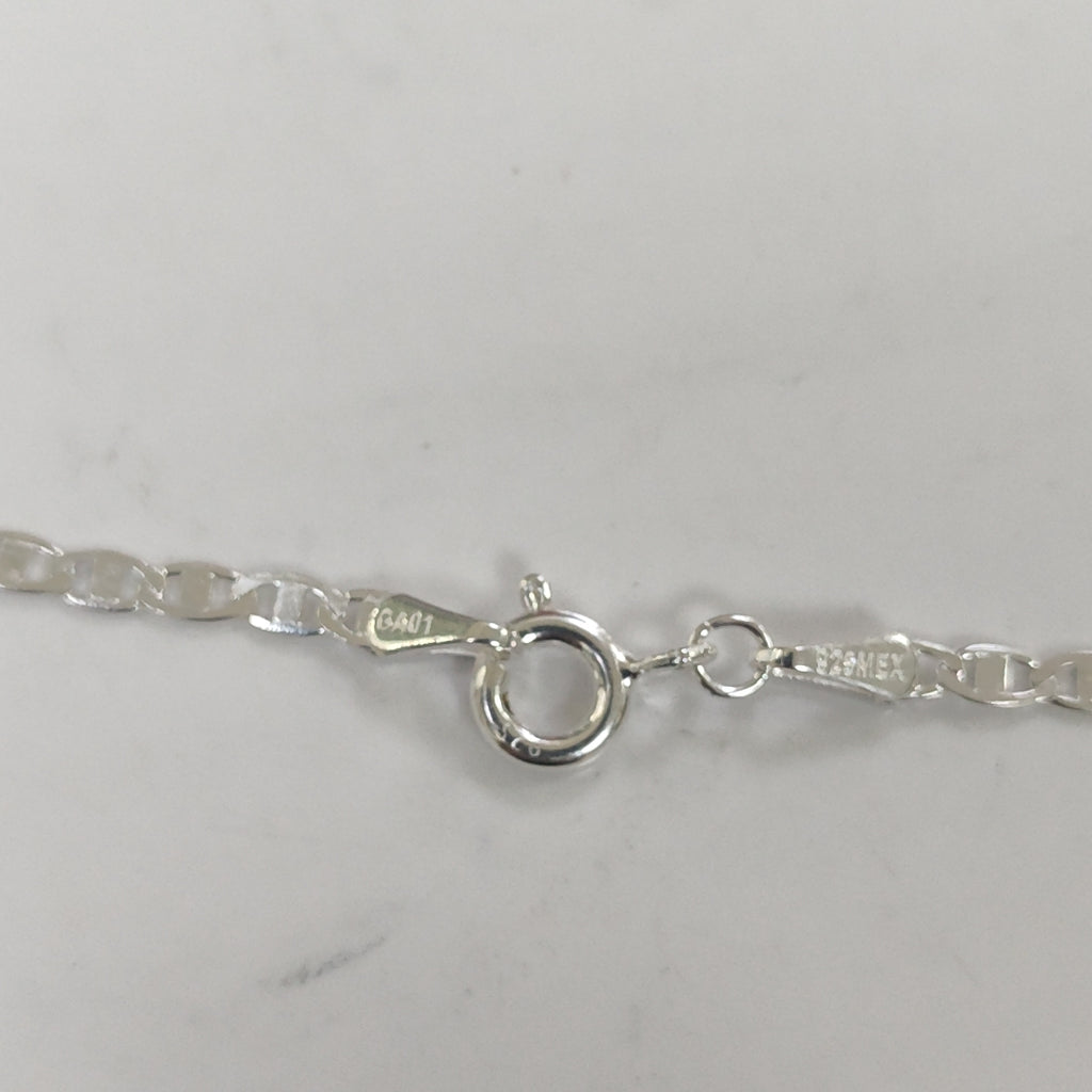CADENA TEJIDO ESPEJO PLATA .925 55 CM 4 GR (NUEVO)