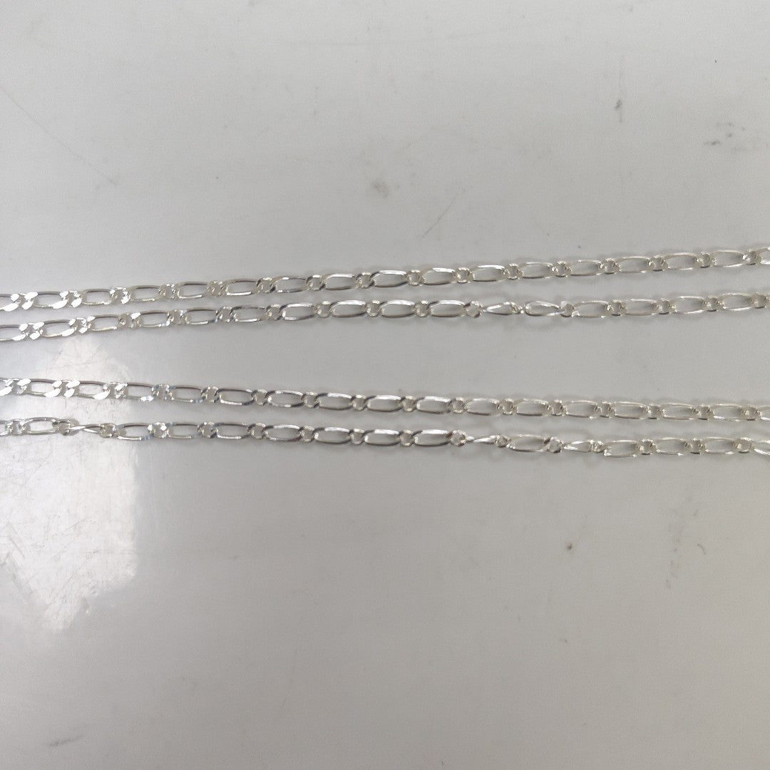 CADENA TEJIDO 1X1 PLATA .925 55 CM 3.3 GR (NUEVO)