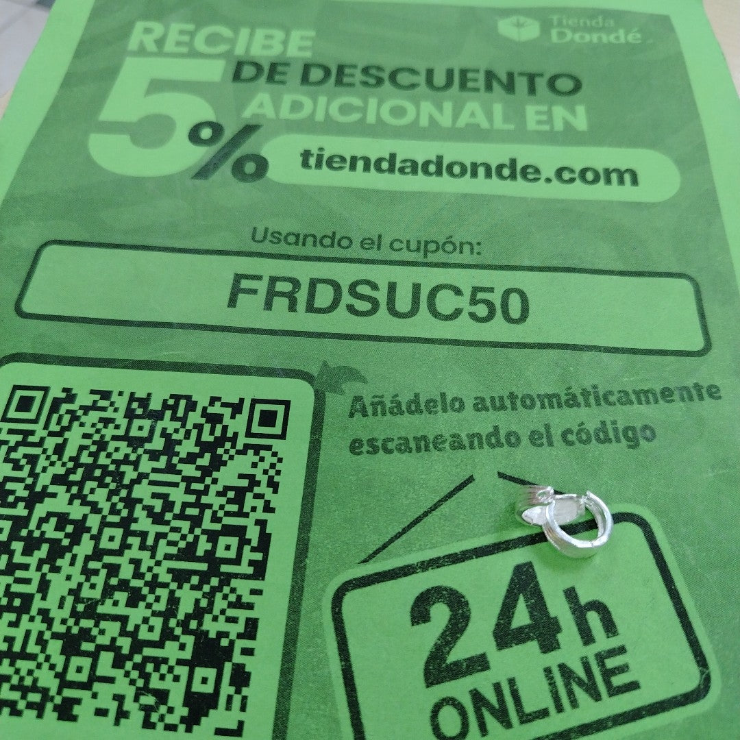 ARRACADAS PLATA .925 2.9 GR (NUEVO)