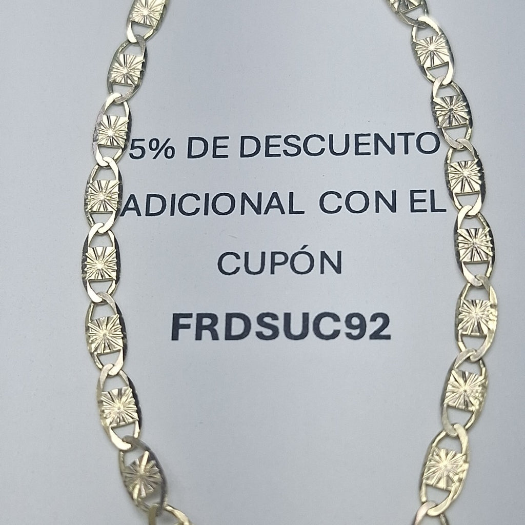 PULSERAS GUCHI ORO 14K 18 CM 2.8 GR (NUEVO)