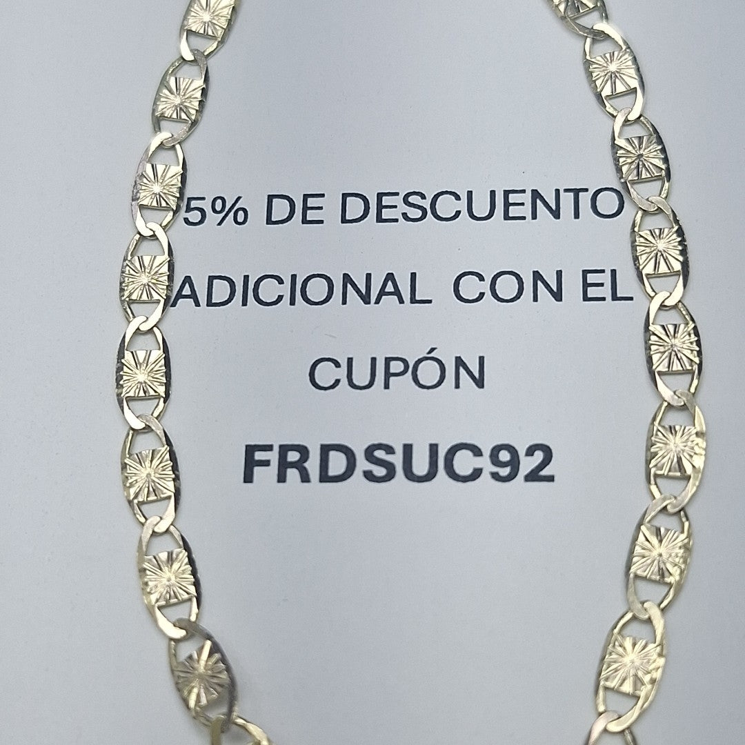 PULSERAS GUCHI ORO 14K 18 CM 2.8 GR (NUEVO)