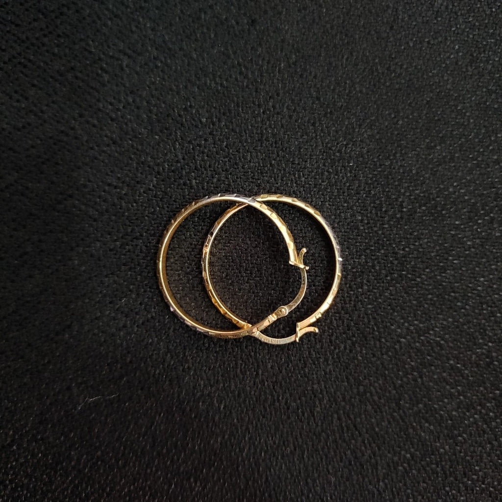 ARRACADAS PAR ORO 14 K 2.6 GRMS (SEMINUEVO)