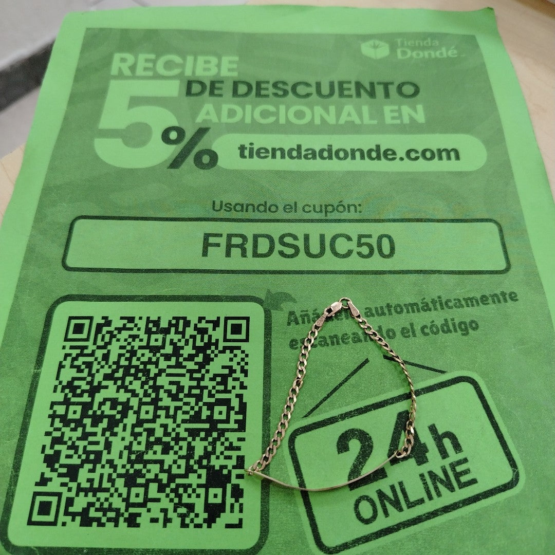 ESCLAVA ORO 10 K 3,50 GRMS (SEMINUEVO)