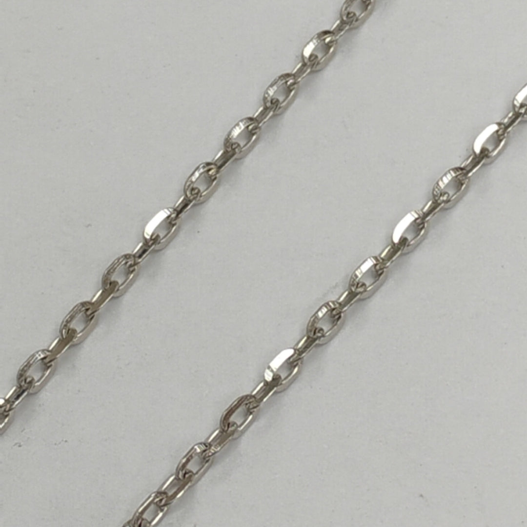 CADENA ORO BLANCO 14 K 1,90 GRMS (SEMINUEVO)