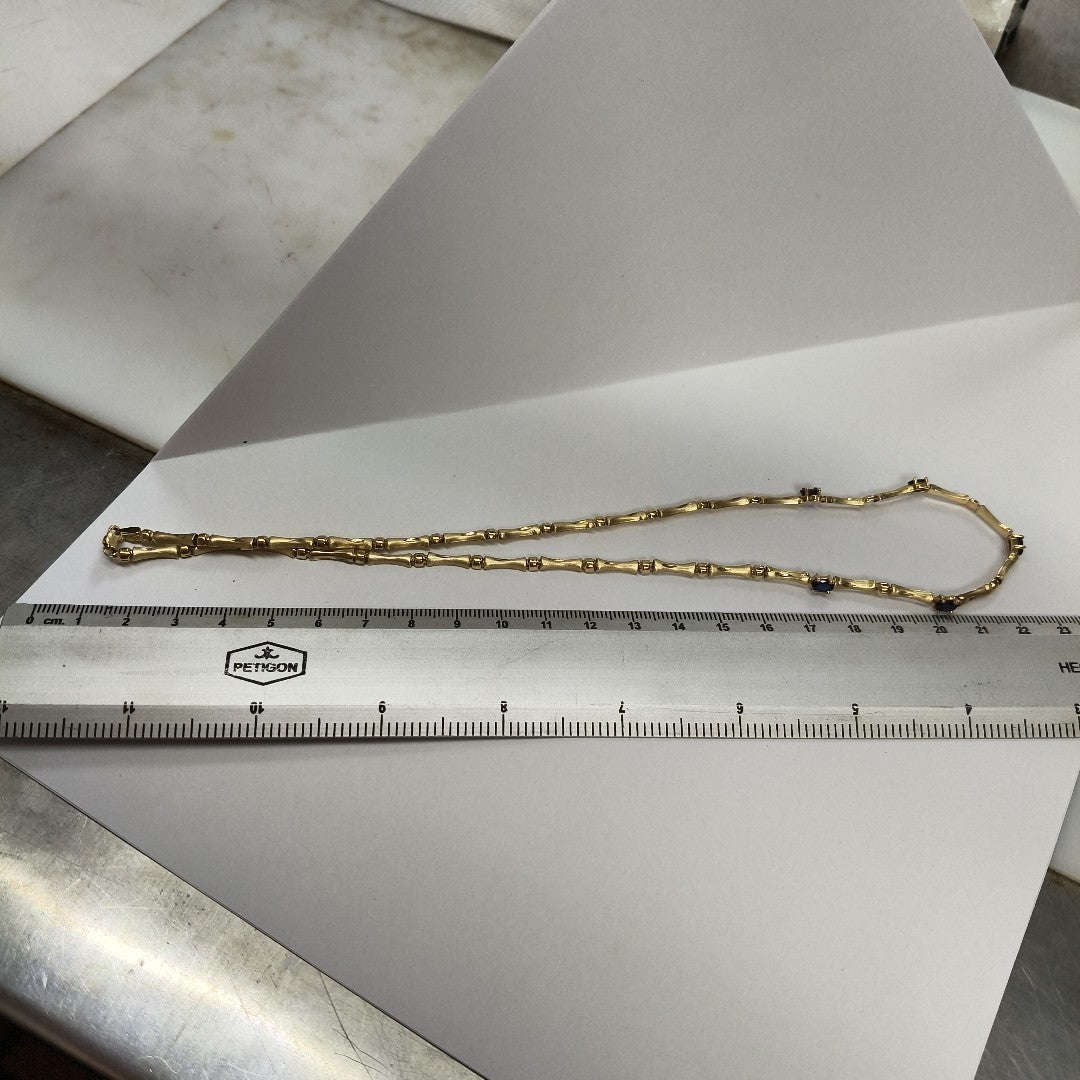 COLLAR ORO 14 K 9.9 GRMS (SEMINUEVO)