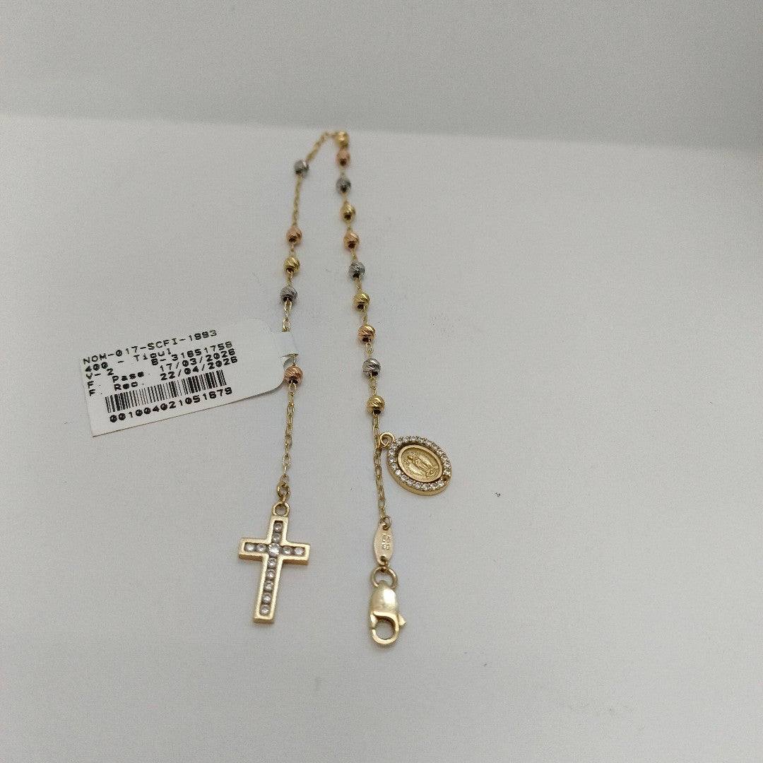 PULSERA ORO 14 K 3.6 GRMS (SEMINUEVO)
