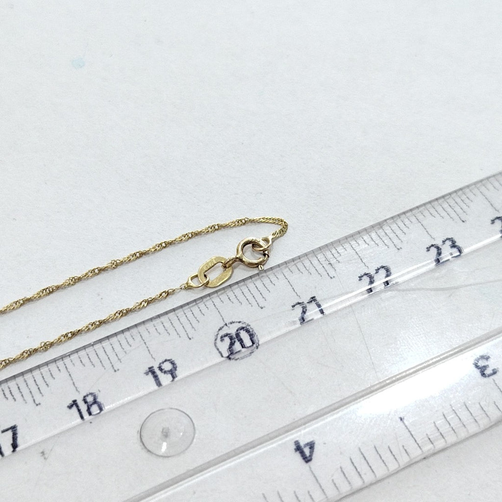 GARGANTILLA ORO 14 K 1,40 GRMS (SEMINUEVO)