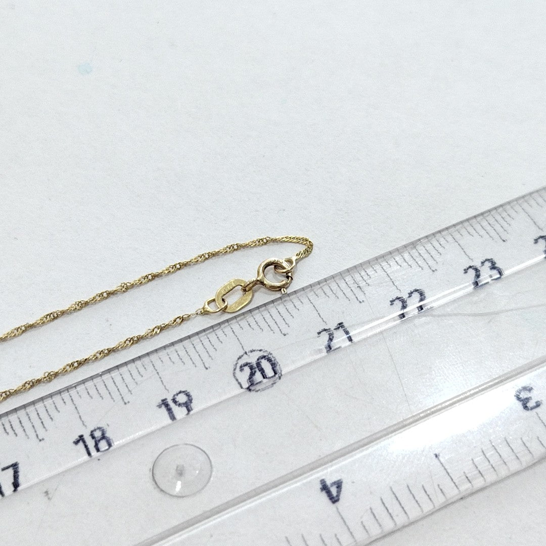GARGANTILLA ORO 14 K 1,40 GRMS (SEMINUEVO)