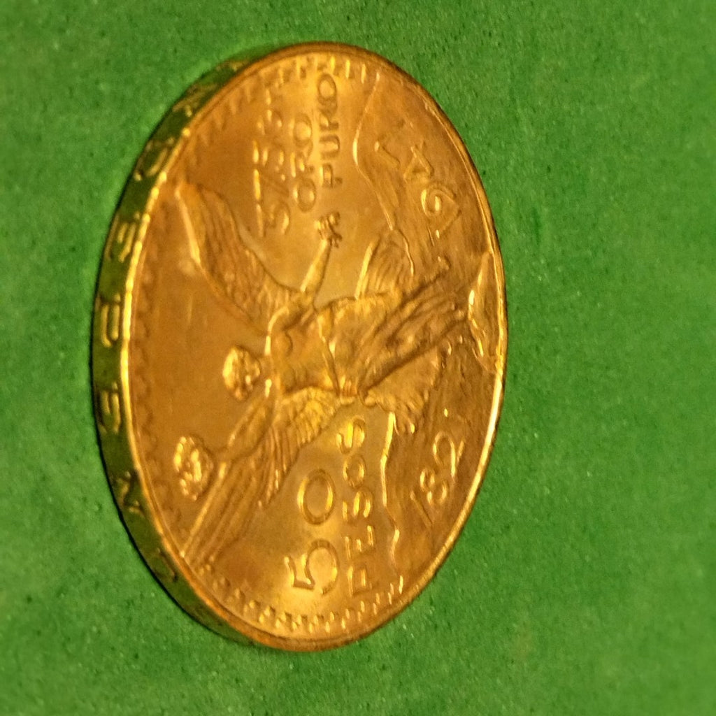K1 41.6 GRMS 21 K IDENTIFICACIÓN MONEDA NOMINATIVA MONEDAS PESOS 50 PES (SEMINUEVO)