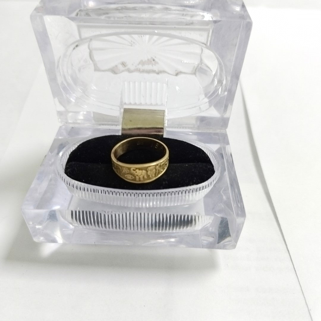 ARGOLLA DE LA SUERTE ORO 14 K 2,50 GRMS (SEMINUEVO)