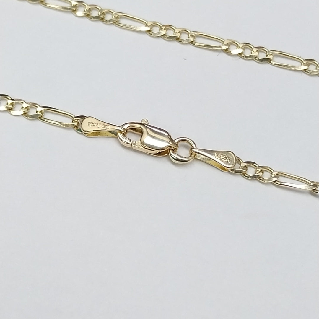 CADENAS 3X1 ORO 14K 55 CM 5.2 GR (NUEVO)