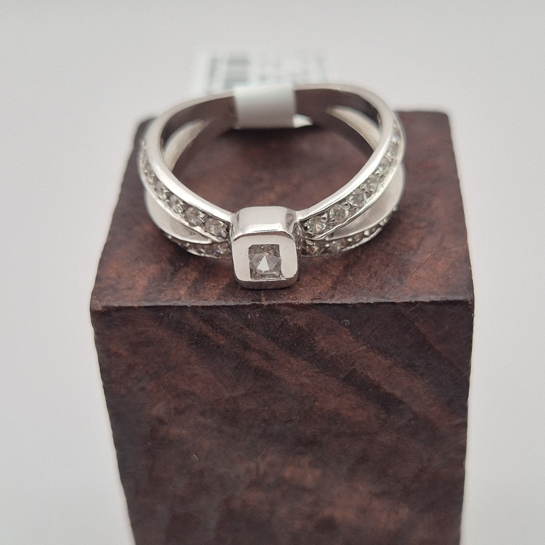 ANILLITO ORO BLANCO 14 K 4,40 GRMS (SEMINUEVO)
