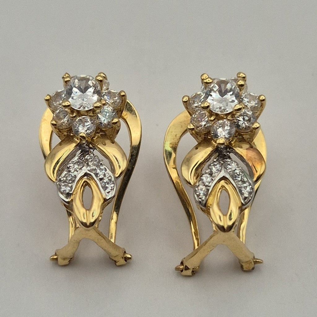 ARETES PAR ORO 14 K 5,10 GRMS (SEMINUEVO)