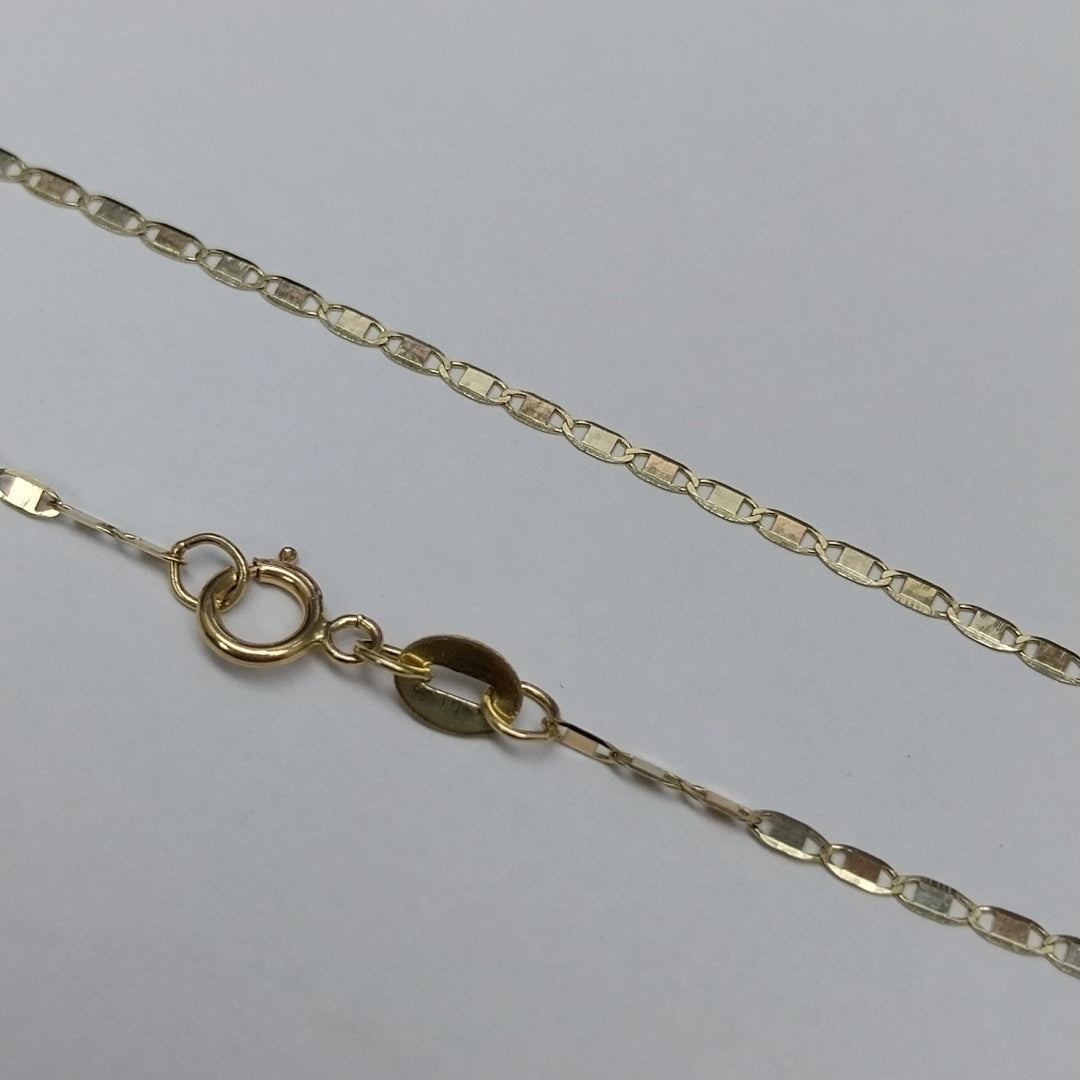 CADENAS GUCHI ORO 14K 55 CM 1.9 GR (NUEVO)