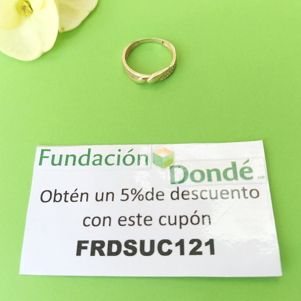 ANILLOS DAMA ORO 14K 1.8 (NUEVO)