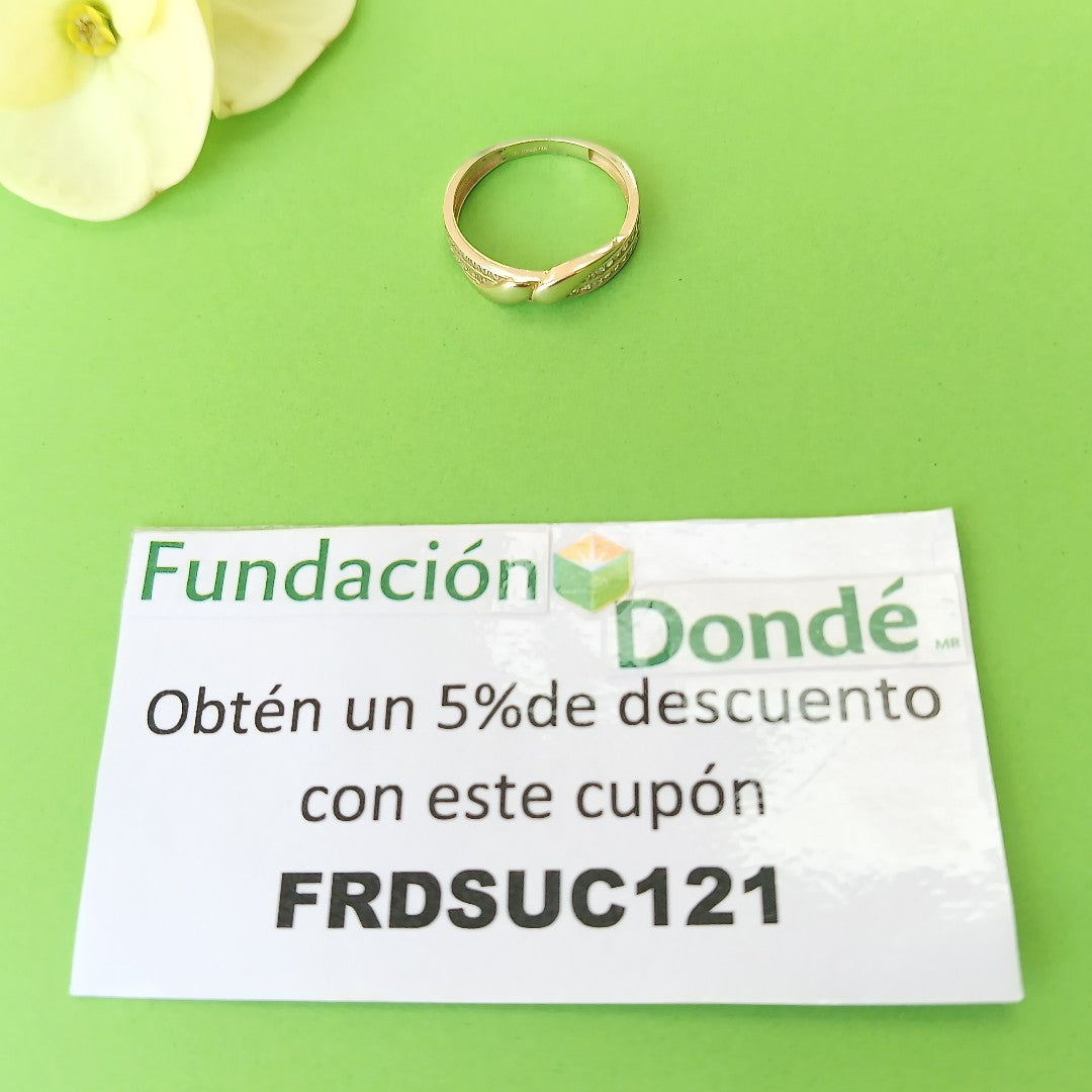 ANILLOS DAMA ORO 14K 1.8 (NUEVO)