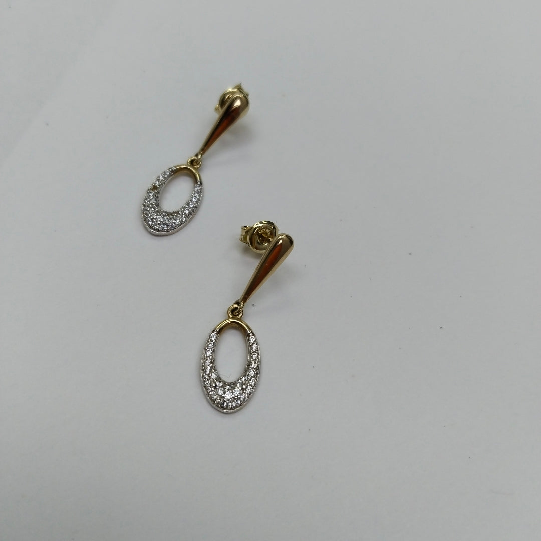 BROQUELES PAR ORO 10 K 1,90 GRMS (SEMINUEVO)