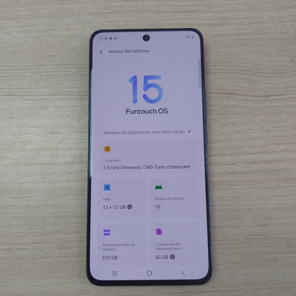 CELULAR VIVO V60 LITE 5G V2529 (2025) 512 GB 12 GB RAM (SEMINUEVO)