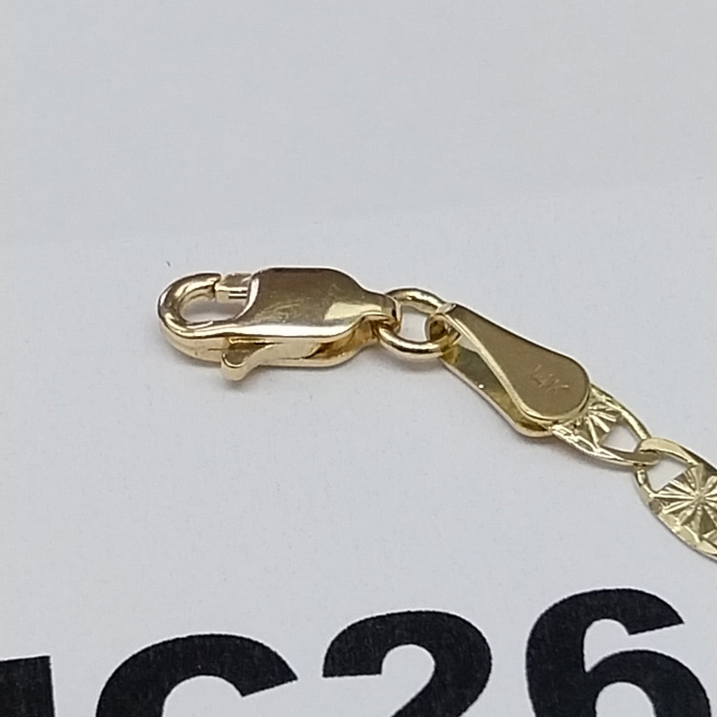PULSERAS GUCHI ORO 14K 18 CM 2.9 GR (NUEVO)