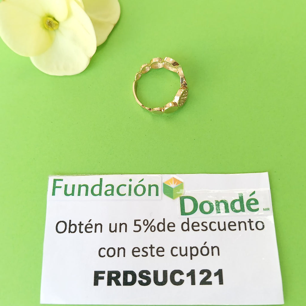ANILLOS DAMA ORO 14K 2.4 (NUEVO)