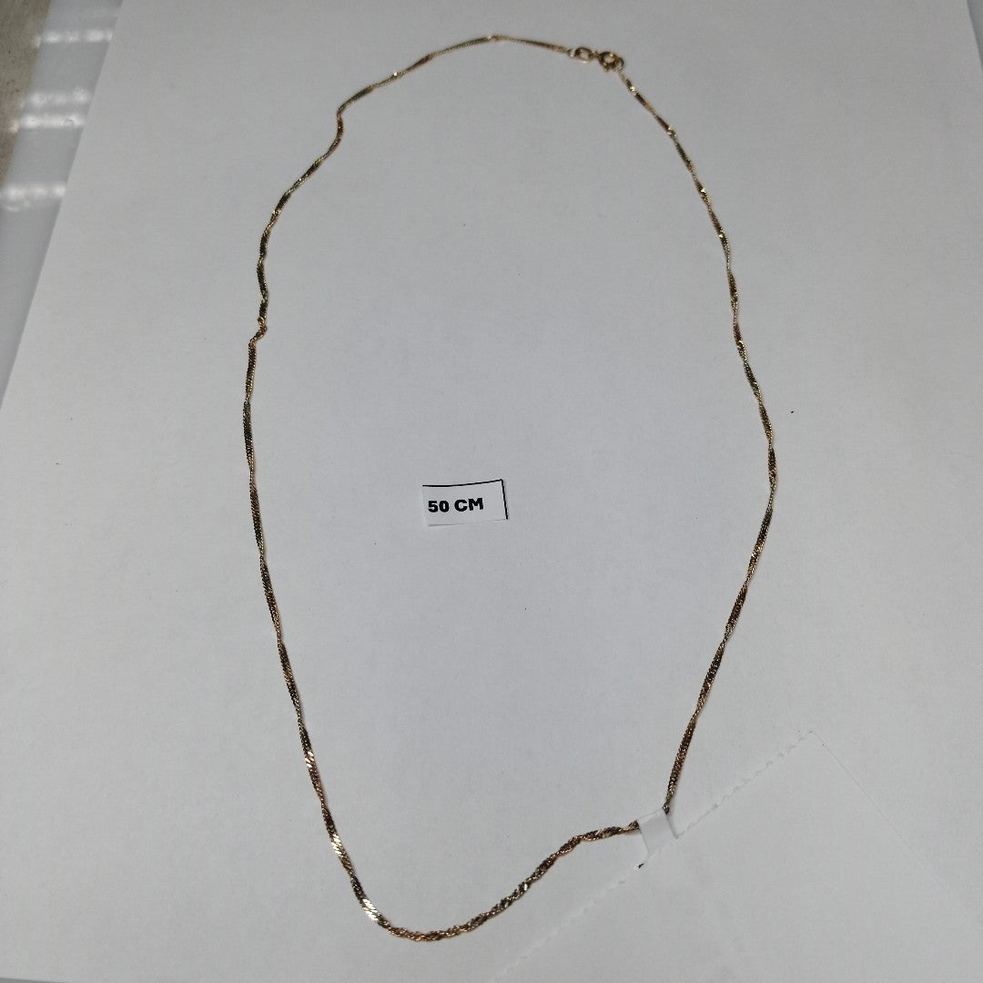 CADENA ORO 14 K 2.8 GRMS (SEMINUEVO)