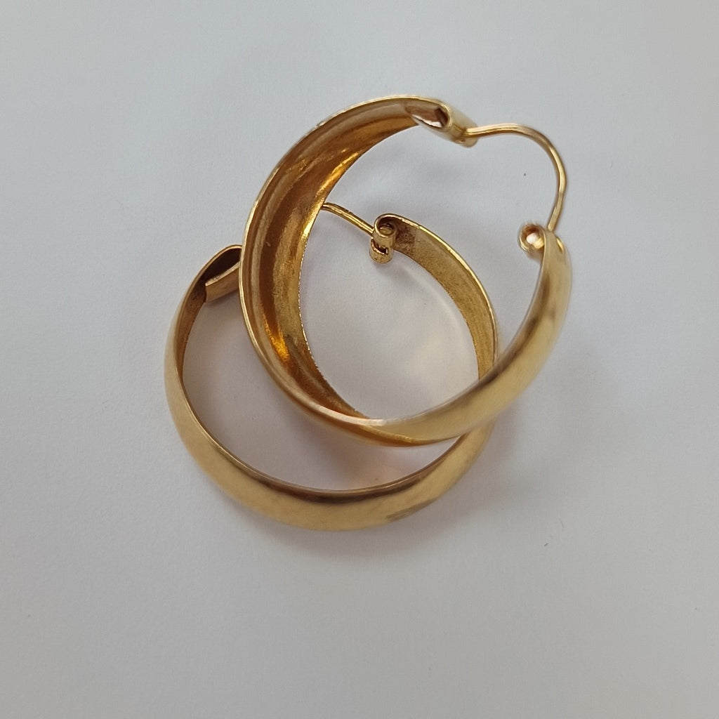 ARRACADAS PAR ORO 14 K 5,90 GRMS (SEMINUEVO)