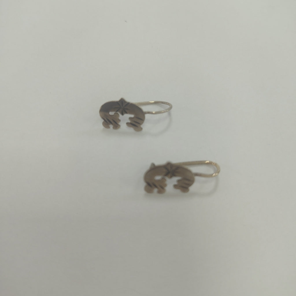 ARETES PAR ORO 8 K 1 GRMS (SEMINUEVO)