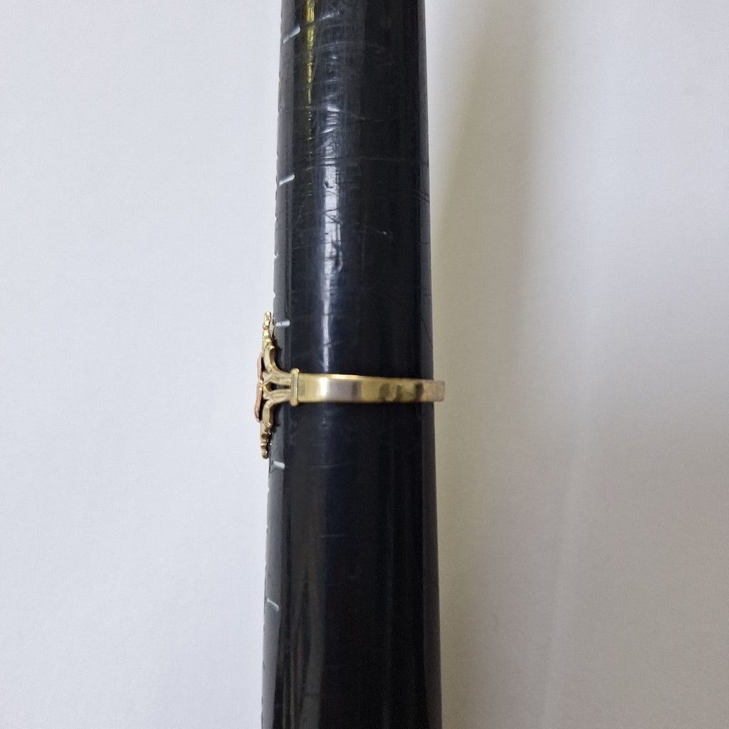 ANILLITO ORO, ORO COMBINADO 10 K 1.8 GRMS (SEMINUEVO)