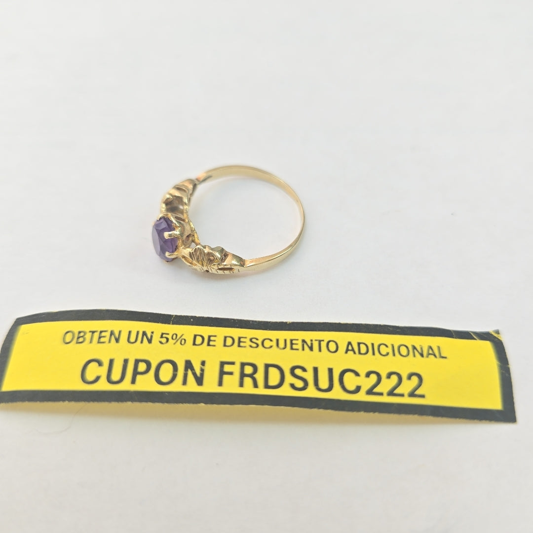 ANILLO ORO 10 K 2,60 GRMS (SEMINUEVO)