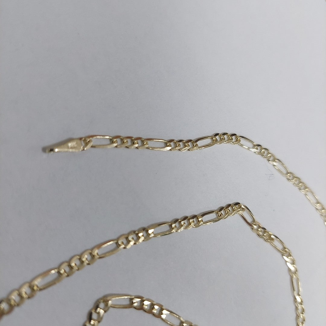 CADENAS 3X1 ORO 14K 55 CM 5 GR (NUEVO)